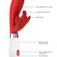 Shots Toys | Lumo Alexios Ultra Soft Silicone 10 Speeds Rabbit Vibrator Red