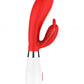 Shots Toys | Lumo Alexios Ultra Soft Silicone 10 Speeds Rabbit Vibrator Red