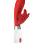 Shots Toys | Lumo Alexios Ultra Soft Silicone 10 Speeds Rabbit Vibrator Red