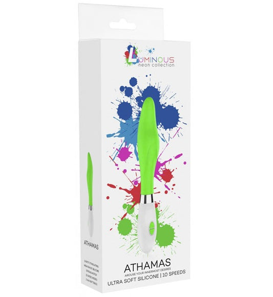 Shots Toys | Lumo Athamas Ultra Soft Silicone 10 Speeds Vibrator Green