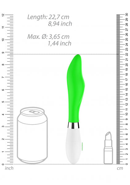Shots Toys | Lumo Athamas Ultra Soft Silicone 10 Speeds Vibrator Green
