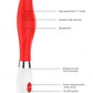 Shots Toys | Lumo Athamas Ultra Soft Silicone 10 Speeds Vibrator Red