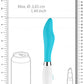Shots Toys | Lumo Athamas Ultra Soft Silicone 10 Speeds Vibrator Turquoise