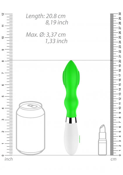 Shots Toys | Lumo Astraea Ultra Soft Silicone 10 Speeds Vibrator Green