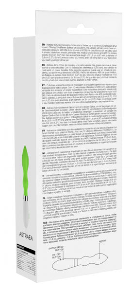 Shots Toys | Lumo Astraea Ultra Soft Silicone 10 Speeds Vibrator Green