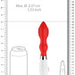 Shots Toys | Lumo Astraea Ultra Soft Silicone 10 Speeds Vibrator Red