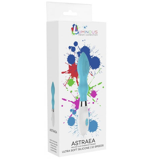 Shots Toys | Lumo Astraea Ultra Soft Silicone 10 Speeds Vibrator Turquoise