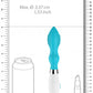 Shots Toys | Lumo Astraea Ultra Soft Silicone 10 Speeds Vibrator Turquoise