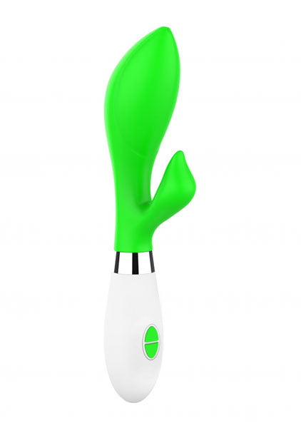 Shots Toys | Lumo Achelois Ultra Soft Silicone 10 Speeds Rabbit Vibrator Green