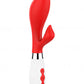 Shots Toys | Lumo Achelois Ultra Soft Silicone 10 Speeds Rabbit Vibrator Red