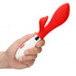Shots Toys | Lumo Achelois Ultra Soft Silicone 10 Speeds Rabbit Vibrator Red