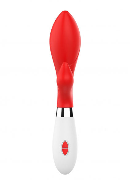 Shots Toys | Lumo Achelois Ultra Soft Silicone 10 Speeds Rabbit Vibrator Red