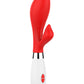 Shots Toys | Lumo Achelois Ultra Soft Silicone 10 Speeds Rabbit Vibrator Red