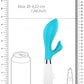 Shots Toys | Lumo Achelois Ultra Soft Silicone 10 Speeds Rabbit Vibrator Turquoise