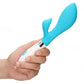 Shots Toys | Lumo Achelois Ultra Soft Silicone 10 Speeds Rabbit Vibrator Turquoise