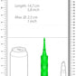 Shots Toys | Lumo Circe - ABS Bullet With Silicone Sleeve - 10-Speeds - Green