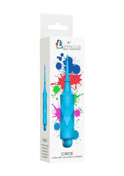 Shots Toys | Lumo Circe - ABS Bullet With Silicone Sleeve - 10-Speeds - Turquoise