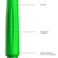 Shots Toys | Lumo Delia - ABS Bullet With Silicone Sleeve - 10-Speeds - Green