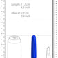 Shots Toys | Lumo Delia - ABS Bullet With Silicone Sleeve - 10-Speeds - Royal Blue