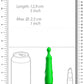 Shots Toys | Lumo Dido - ABS Bullet With Silicone Sleeve - 10-Speeds - Green