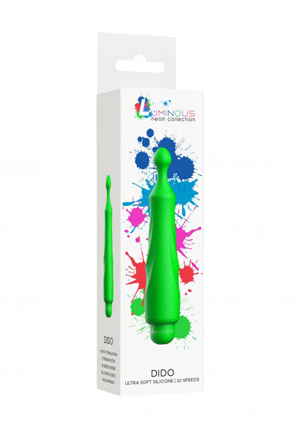 Shots Toys | Lumo Dido - ABS Bullet With Silicone Sleeve - 10-Speeds - Green