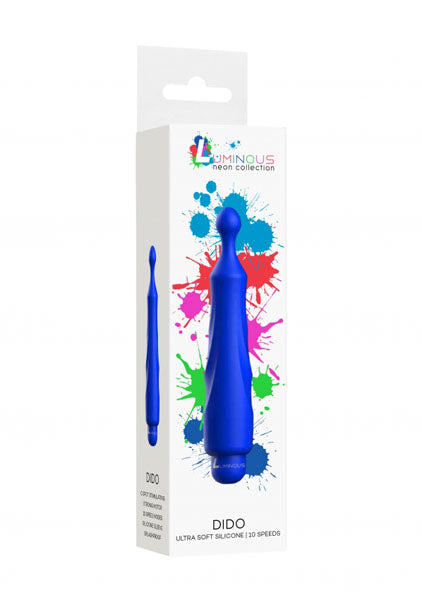 Shots Toys | Lumo Dido - ABS Bullet With Silicone Sleeve - 10-Speeds - Royal Blue
