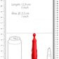 Shots Toys | Lumo Dido - ABS Bullet With Silicone Sleeve - 10-Speeds - Red