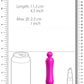 Shots Toys | Lumo Demi - ABS Bullet With Silicone Sleeve - 10-Speeds - Fuchsia