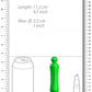 Shots Toys | Lumo Demi - ABS Bullet With Silicone Sleeve - 10-Speeds - Green