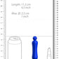 Shots Toys | Lumo Demi - ABS Bullet With Silicone Sleeve - 10-Speeds - Royal Blue