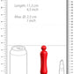 Shots Toys | Lumo Demi - ABS Bullet With Silicone Sleeve - 10-Speeds - Red