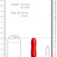 Shots Toys | Lumo Ella - ABS Bullet With Silicone Sleeve - 10-Speeds - Red