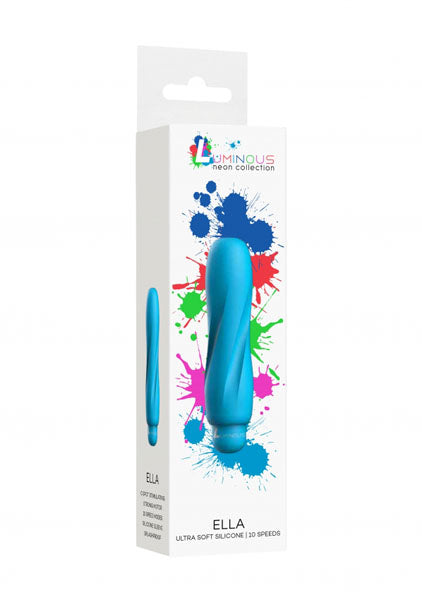 Shots Toys | Lumo Ella - ABS Bullet With Silicone Sleeve - 10-Speeds - Turquoise