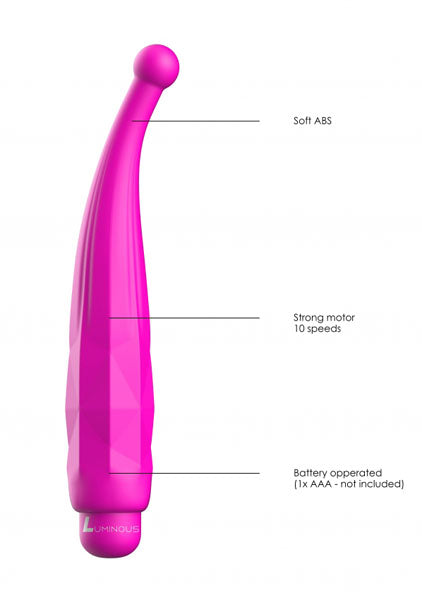 Shots Toys | Lumo Lyra - ABS Bullet With Silicone Sleeve - 10-Speeds - Fuchsia