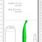 Shots Toys | Lumo Lyra - ABS Bullet With Silicone Sleeve - 10-Speeds - Green