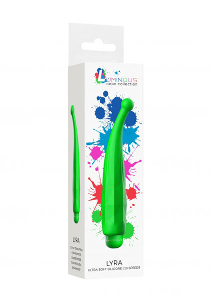 Shots Toys | Lumo Lyra - ABS Bullet With Silicone Sleeve - 10-Speeds - Green