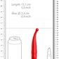 Shots Toys | Lumo Lyra - ABS Bullet With Silicone Sleeve - 10-Speeds - Red
