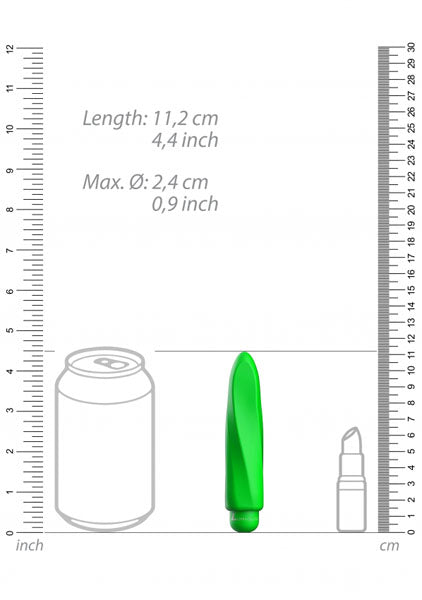 Shots Toys | Lumo Myra - ABS Bullet With Silicone Sleeve - 10-Speeds - Green