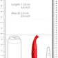 Shots Toys | Lumo Zoe - ABS Bullet With Silicone Sleeve - 10-Speeds - Red