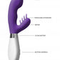 Shots Toys | Luna Ares 10 Speed G-Spot Rabbit Vibrator Purple