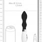 Shots Toys | Luna Astraea Ultra Soft Silicone 10 Speeds Vibrator Black