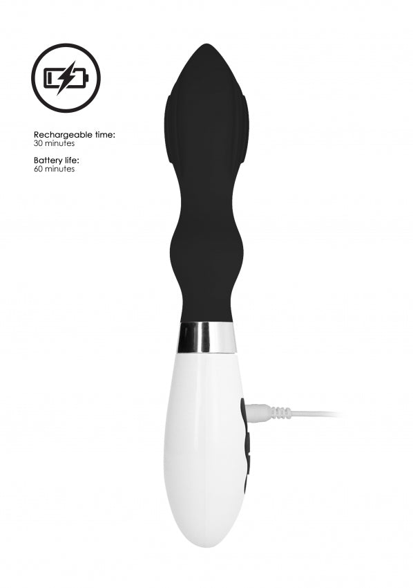 Shots Toys | Luna Astraea Ultra Soft Silicone 10 Speeds Vibrator Black