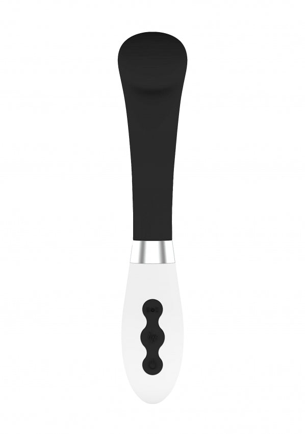 Shots Toys |  Luna Aceso Ultra Soft Silicone 10 Speeds Vibrator Black