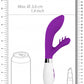 Shots Toys | Luna Agave Ultra Soft Silicone 10 Speeds Rabbit Vibrator Purple