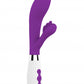 Shots Toys | Luna Agave Ultra Soft Silicone 10 Speeds Rabbit Vibrator Purple