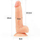 Lovetoy The Ultra Soft Dude - Flesh 20.3cm (8") Dong Dildo