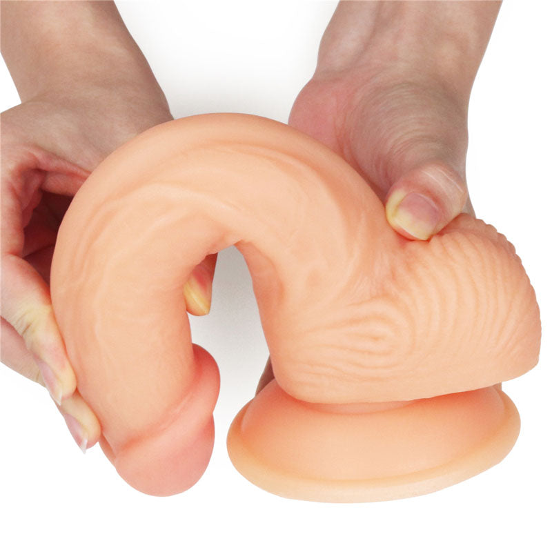 Lovetoy The Ultra Soft Dude - Flesh 20.3cm (8") Dong Dildo