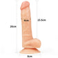 Lovetoy The Ultra Soft Dude - Flesh 20.3cm (8") Dong Dildo