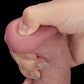 Lovetoy Dual Density Power Cock - 8" Vibrating Dong Flesh