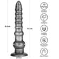 Lovetoy King Sized Vibrating Vibrax Slider 12.5" Vibrating Dildo